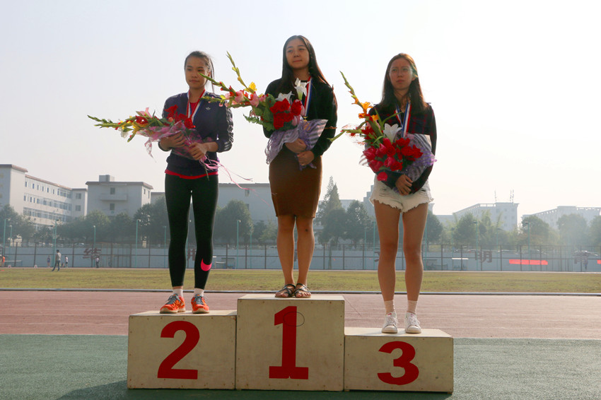 我院运动员荣获女子跳高第二名 我院运动员荣获女子跳高第二名